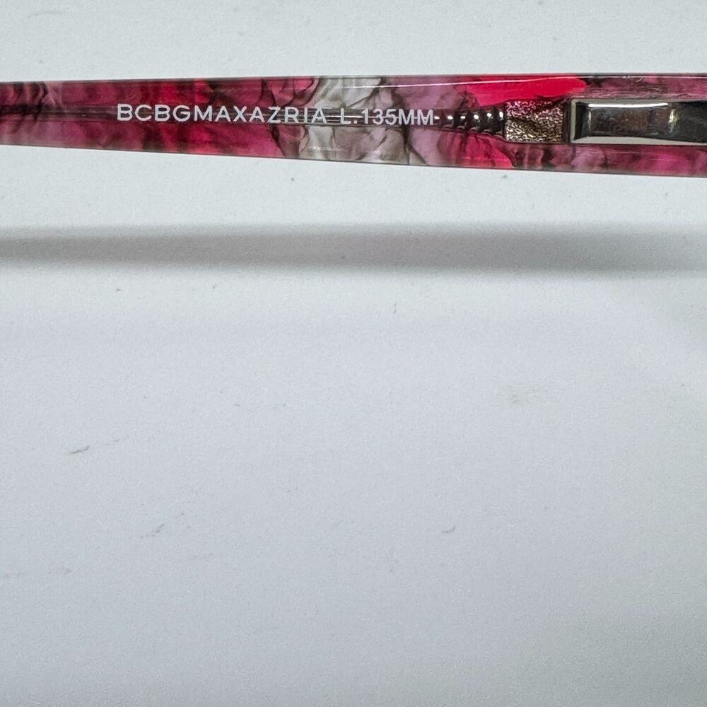 BCBGMaxazria Kana Wine Eyeglasses Frames Womens Pink red 53 17 135 H17628 - Picture 5 of 7